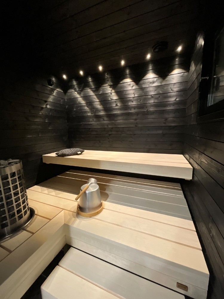 Sauna remontin jälkeen