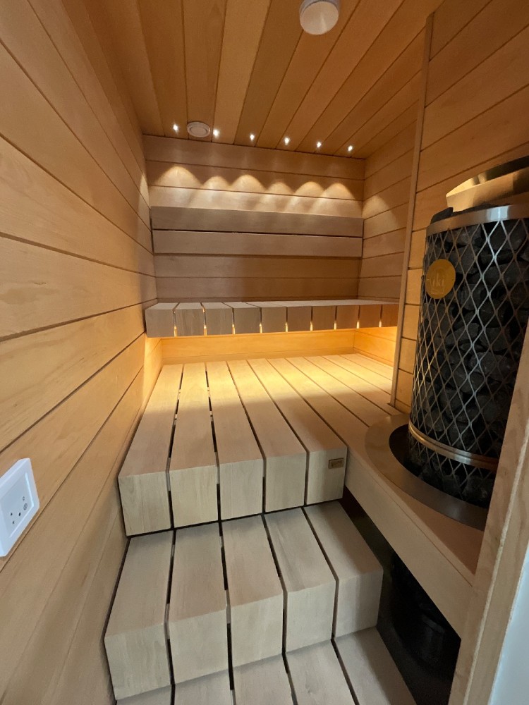 Sauna remontin jälkeen