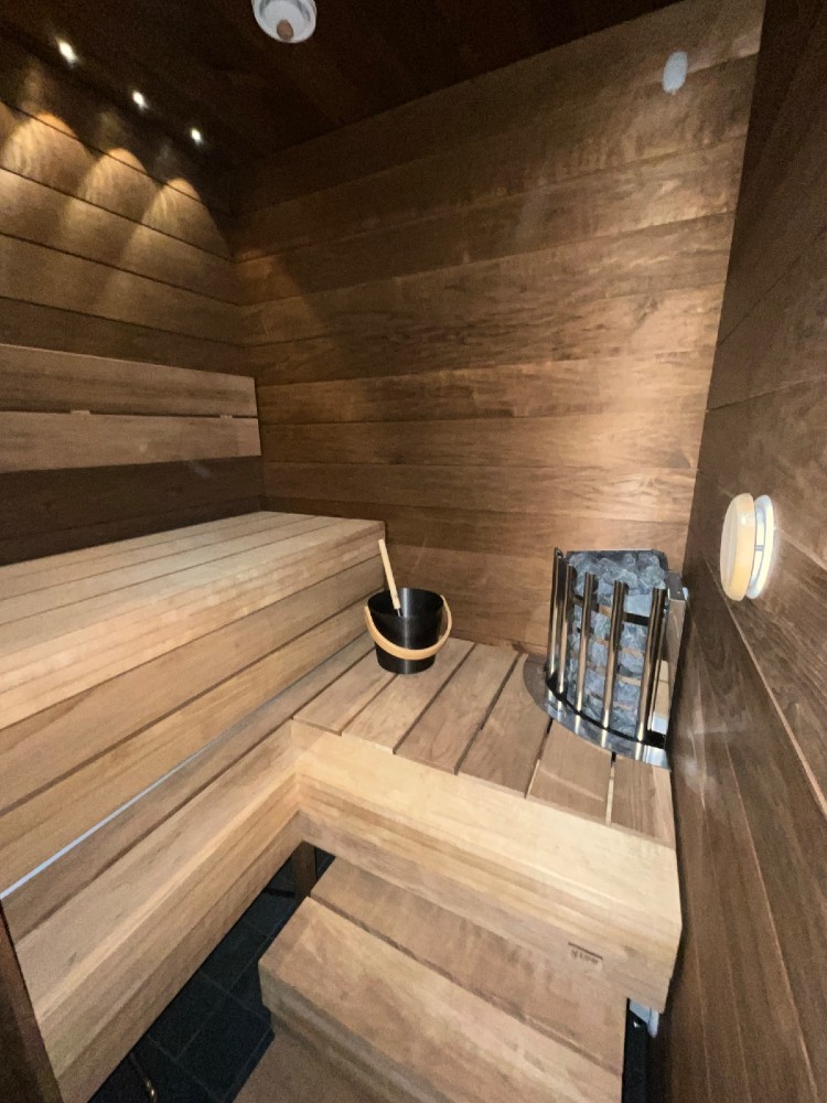 Sauna remontin jälkeen