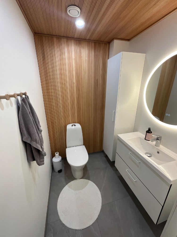 WC remontin jälkeen